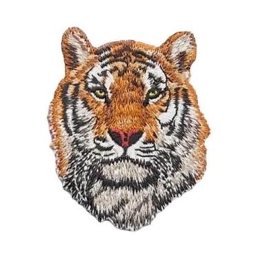 Imagem de Patches De Bordado De Tigre E Leopardo Para Aplicar Em Roupas Com List