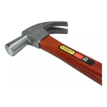Imagem de Martelo ferradura cabo madeira tratada pré-encolhida stanley 29mm 570g