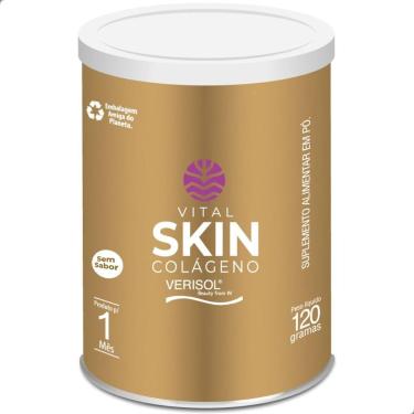 Imagem de Skin Colageno Verisol Cabelo Pele Unha 120g Vital Atman-Unissex