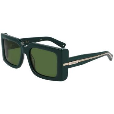 Imagem de Óculos de Sol Ferragamo SF2032S 302 - Verde 55-Feminino