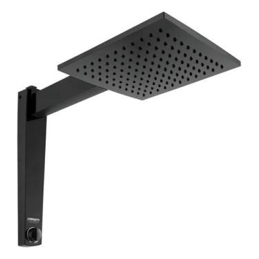 Imagem de Chuveiro Ducha Eletrônico Acqua Century Lorenzetti Cor Preto - Congrat