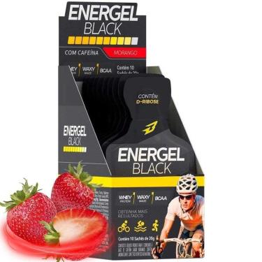 Imagem de Gel Energel Black com Cafeína Caixa 10 unidades Body Action-Unissex