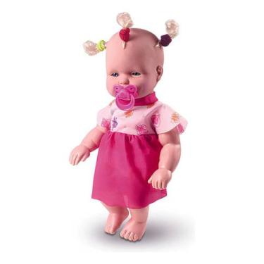Imagem de Boneca Coleção Lindinhas Baby Com Chupeta E Xuxinha - Milk - Milk Brin