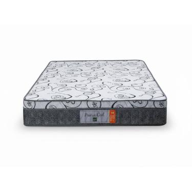Imagem de Colchão Casal Prime Coil Europillow Cinza Mola Ensacada Prime 138x20x188
