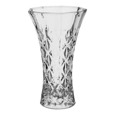 Imagem de LORETTA VASO 25x15x15cm VIDRO TRANSPARENTE