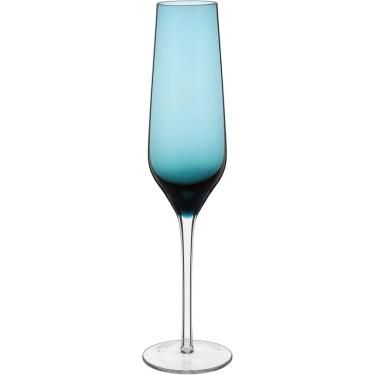 Imagem de JOGO 2 TAÇAS CHAMPANHE HOME&CO BALLET VIDRO 195ml 26x7x7cm AZUL