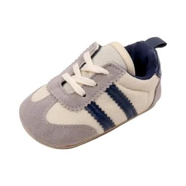Imagem de Tênis Casuais Unissex Para Bebês Com Solado De PVC Antiderrapante Para