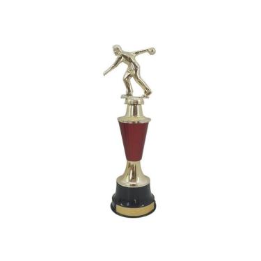 Imagem de Troféu Bocha Bola de Massa Premiação Irmossi Tam. 34cm Ref. P3040-Unissex