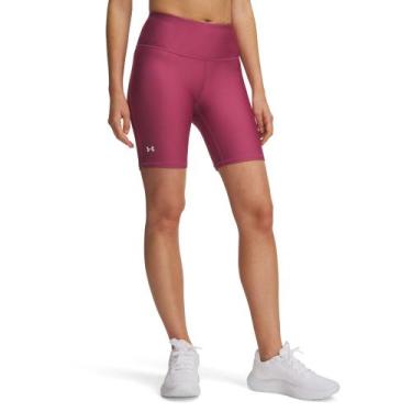 Imagem de Shorts de Treino Under Armour Tech Bike Feminino, Rosa, M