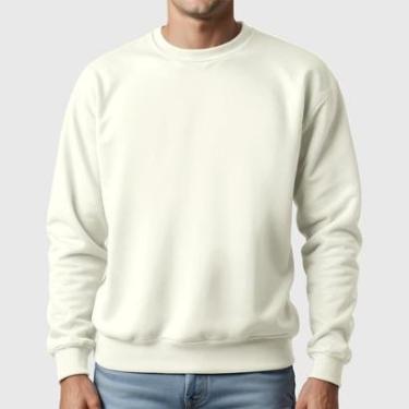 Imagem de Moletom Masculino Gola Redonda Básico Benellys-Masculino