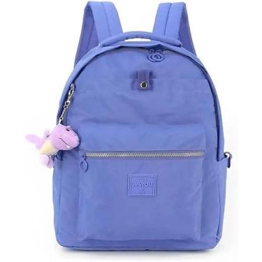 Imagem de Mochila Juvenil Notebook Crinkle Up4You Luxcel MJ48984UP - Gash, Viole