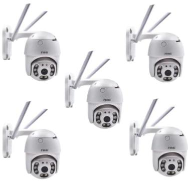 Imagem de Kit 5 Câmera Full Hd 1080p Direcionável Segurança Tw9530