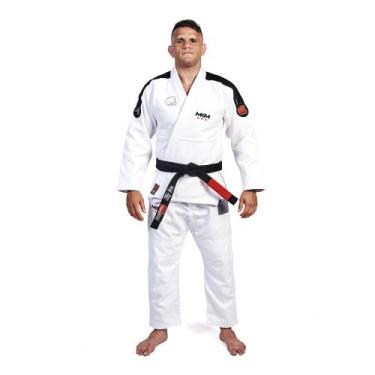 Imagem de Kimono Jiu Jitsu Koral MKM 3 Branco Masculino, A0