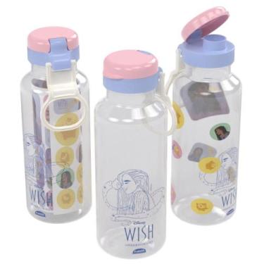 Imagem de Garrafa infantil Fun Wish com adesivos 600ml Plasutil ref. 16539