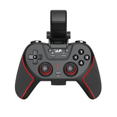 Imagem de Controle joystick sem fio redragon sempiten com suporte para celular p