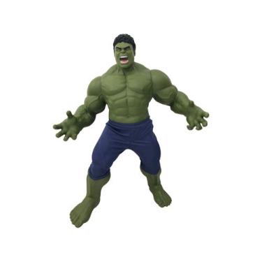 Imagem de Boneco Marvel Avengers Hulk 50cm - Mimo, verde