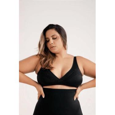 Imagem de Sutiã Estruturado Com Renda Plus Size Vi Lingerie - Conforto e Estilo,