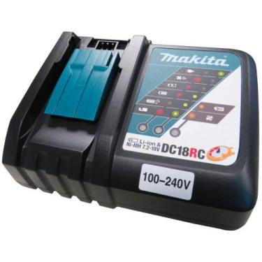 Imagem de Carregador de Baterias 14.4V a 18V 110/220V DC18RC MAKITA