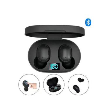 Imagem de Fone De Ouvido Bluetooth 5.1 Sem Fio Visor Carga Cor Preto - Xiaomi