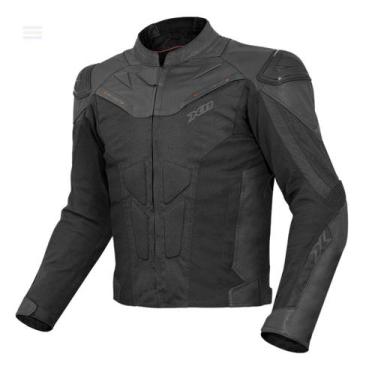 Imagem de Jaqueta x11 masculina impermeável proteção couro next gen , G, Preto