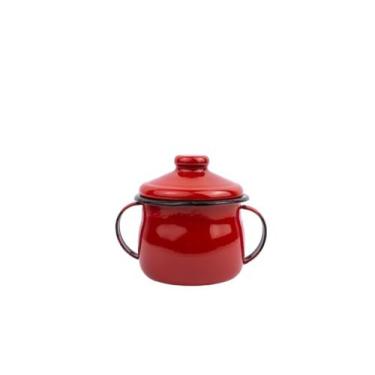 Imagem de Açucareiro Esmaltado N8 239ml - Esmaltados Silva , Vermelho