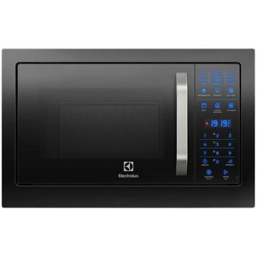 Imagem de Micro-ondas Electrolux 28L com Grill MB38P - Painel Blue Touch, Preto,