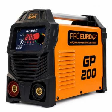 Imagem de Máquina de Solda Inversora GP 200A Bivolt Pró Euro MMA TIG Lift Portát