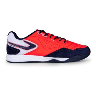 Imagem de Tenis Futsal Topper Dominator Club 5 Lançamento Original, Coral, 42 BR