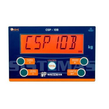 Imagem de Indicador de Peso CSP-10B  Wifi Sem Fio - SP Sistemas