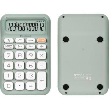 Imagem de Calculadora de Mesa 12 DIG. Bege SOLAR/BATER.PC130 - Procalc