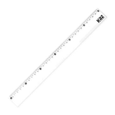 Imagem de Régua 30cm Cristal Kaz