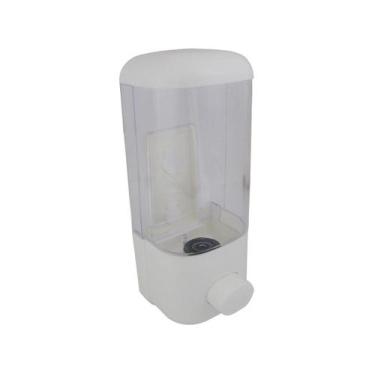 Imagem de Dispenser Porta Álcool Gel Sabonete Líquido Detergente de Parede Banhe