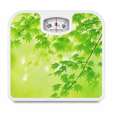 Imagem de Balança De Banheiro Academia 130kg Analógica Automática Corporal Não U