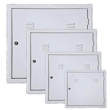 Imagem de Caixa de Telefone Ferragens Jordão Nr.03 Sobrepor Padrão Telebrás 400x400x140mm