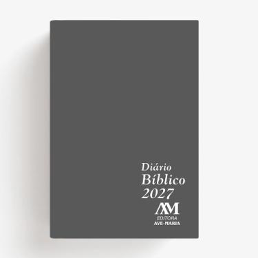Imagem de Diário Bíblico 2027 - Brochura - Cinza - EDITORA AVE-MARIA