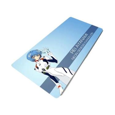 Imagem de Mousepad XXL Kawaii Anime Girl Ayanami Rei, Tapete De Mesa Para Jogos,