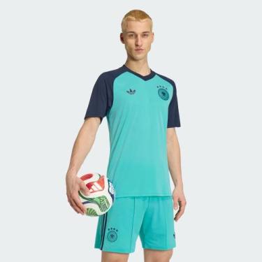 Imagem de Camisa Adidas Alemanha Pré-Jogo II 2026 Verde, EEG