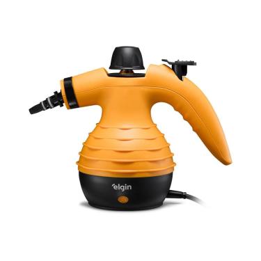 Imagem de Higienizador a Vapor Vapora Clean Limpeza Profunda sem Produtos Químicos 1050W 350ML 9 Acessórios 110V Elgin