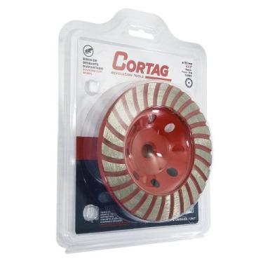 Imagem de Disco Desbaste Diamantado 4,1/2" 115mm Turbo 61753 Cortag