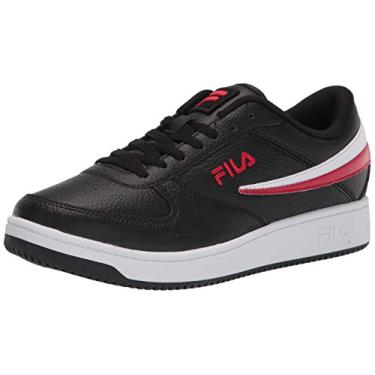 Imagem de Fila Tênis masculino baixo, Preto/vermelho/branco., 41