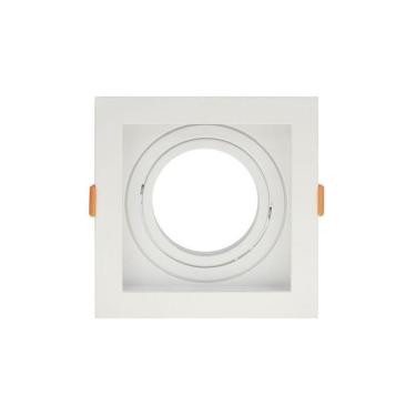 Imagem de Spot de Embutir Recuado Taschibra Conecta para Lâmpada Par 30 Quadrado Branco