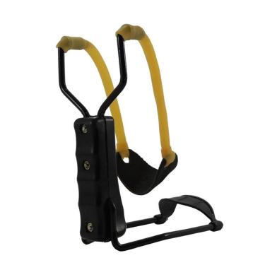 Imagem de Atiradeira Profissional Estilingue com Apoio Preto