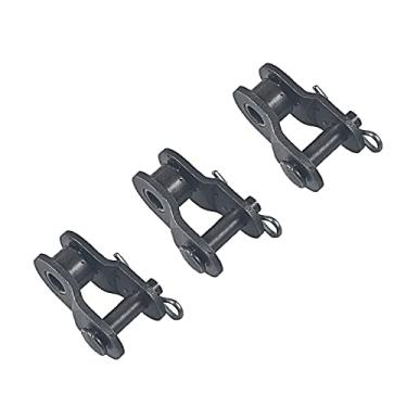 Imagem de AKSGKGQ Corrente e Cadeados 415 Meio Elo e Corrente 415 - Kit de Motor a Gás para Bicicleta Motorizada a Gás 49cc 66cc 80cc