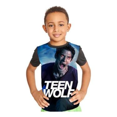 Imagem de Camiseta Infantil Teen Wolf Lobo Adolescente Scott Ref:71 - Smoke