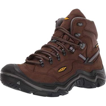 Imagem de KEEN Bota de caminhada masculina Durand 2 Mid impermeável, Cascade marrom/gárgula, 8
