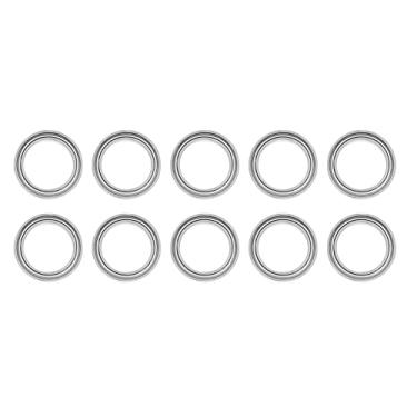 Imagem de 10 peças rolamentos rígidos de esferas com blindagem dupla 6702ZZ 15mm(ID)×21mm(OD)×4mm(T)