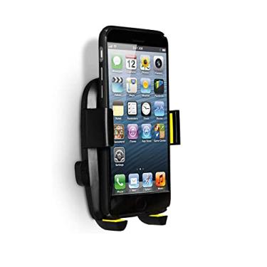 Imagem de Suporte de parede para telefone com 3 m VHB adesivo tiras suporte de carregamento para telefone compatível com iPhone, Samsung, smartphone e a maioria dos outros celulares PJYU