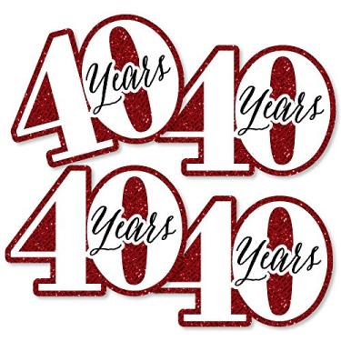 Imagem de We Still Do - 40º aniversário de casamento - decorações essenciais para festa de aniversário DIY - conjunto de 20