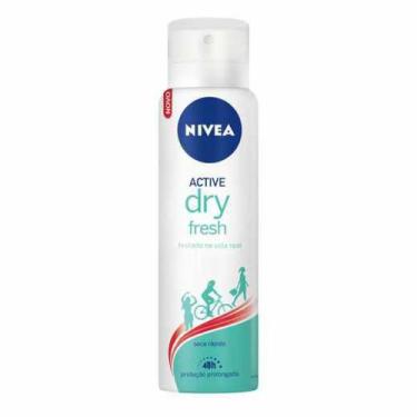 Imagem de Desodorante Aerosol Antitranspirante Nivea Active Dry Fresh 150ml