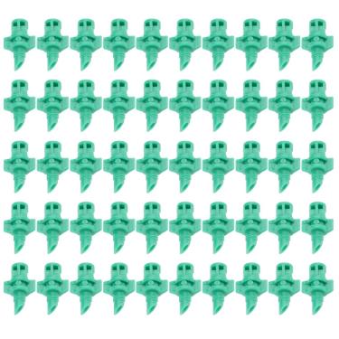 Imagem de Baoblaze Sistema de irrigação de bocal pulverizador de 180 graus para jardim com 50 unidades